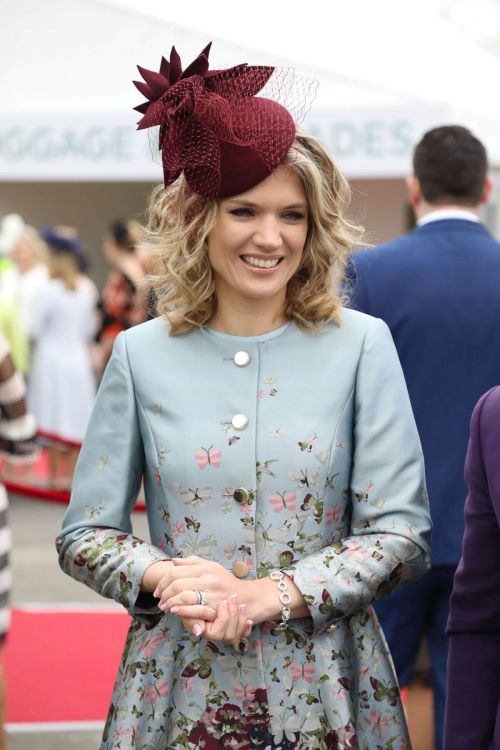 Charlotte Hawkins Stills at Grand National Ladies Day at Aintree in Merseyside 3