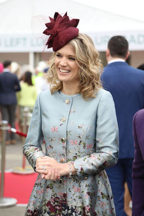 Charlotte Hawkins Stills at Grand National Ladies Day at Aintree in Merseyside 5