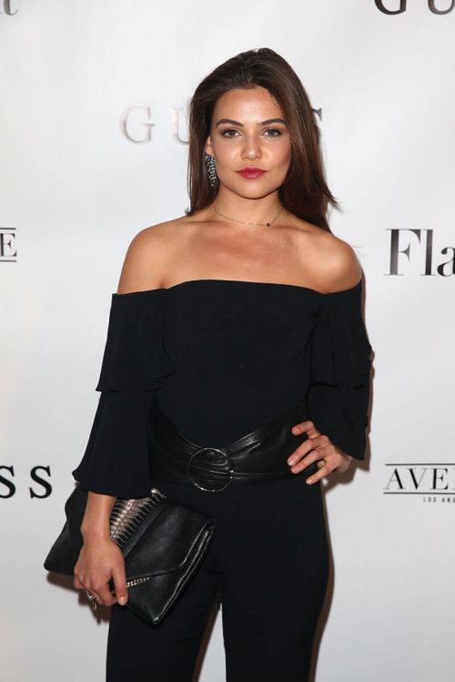 Danielle Campbell at Flaunt and Guess Celebrate in Los Angeles 1