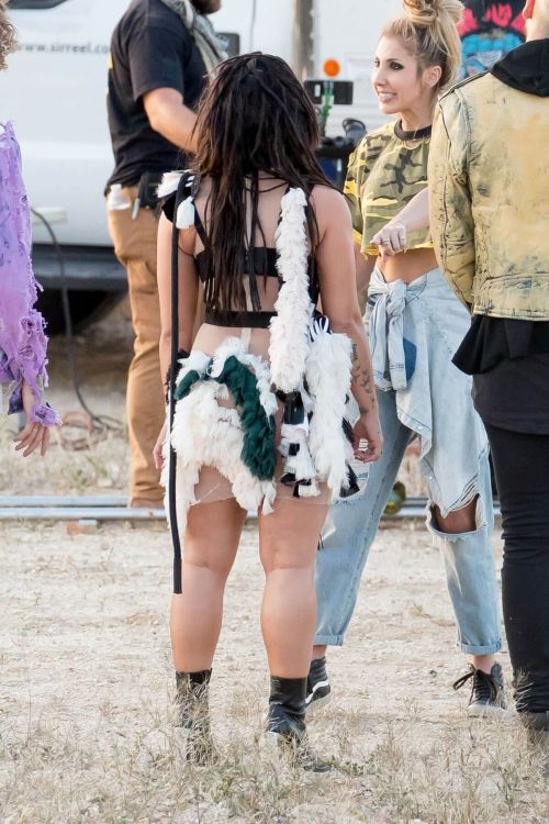 Demi Lovato Stills on the Set of No Promises Music Video in Los Angeles 7