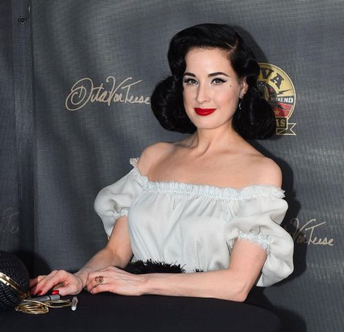 Dita Von Teese Stills at Viva Las Vegas Rockabilly Car Show 2