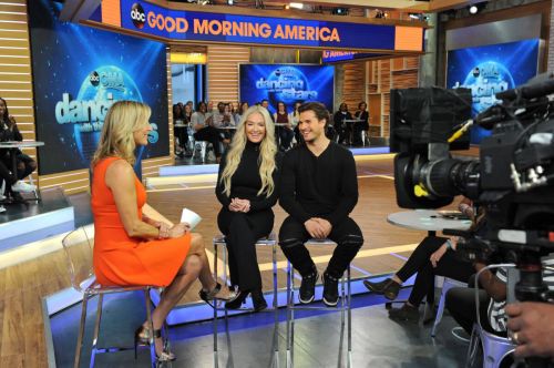 Erika Jayne Stills on the Set of Good Morning America 2