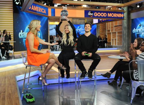 Erika Jayne Stills on the Set of Good Morning America 4