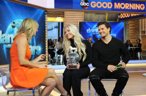 Erika Jayne Stills on the Set of Good Morning America 5