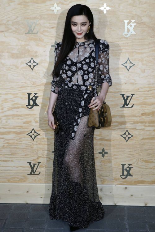 Fan Bingbing Stills at Louis Vuitton Dinner Party in Paris 4