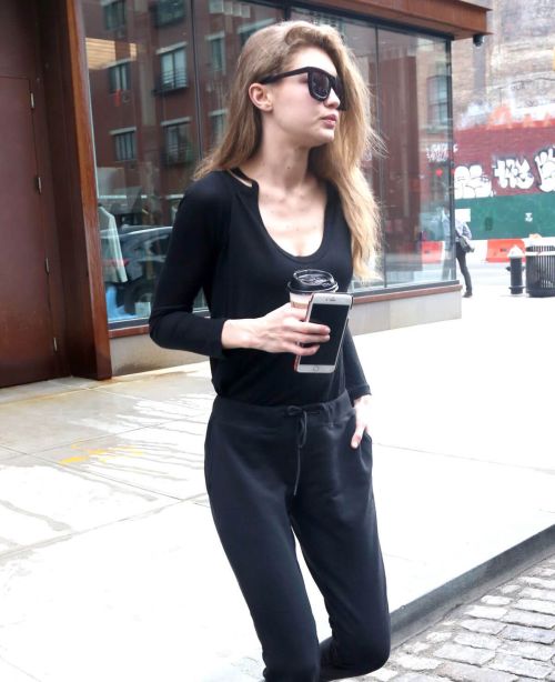 Gigi Hadid Stills Heading to a Gym in New York 1