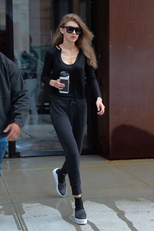 Gigi Hadid Stills Heading to a Gym in New York 5