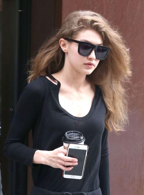 Gigi Hadid Stills Heading to a Gym in New York 9