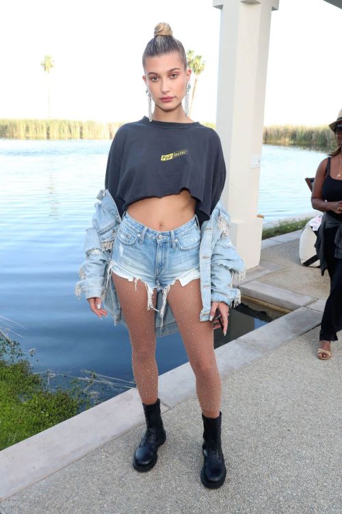 Hailey Rhode Baldwin at Revolve Festival Day 2 at Coachella Valley Festival in Indio 3