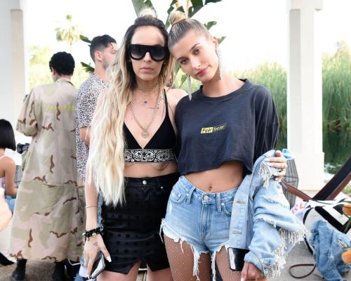 Hailey Rhode Baldwin at Revolve Festival Day 2 at Coachella Valley Festival in Indio 4