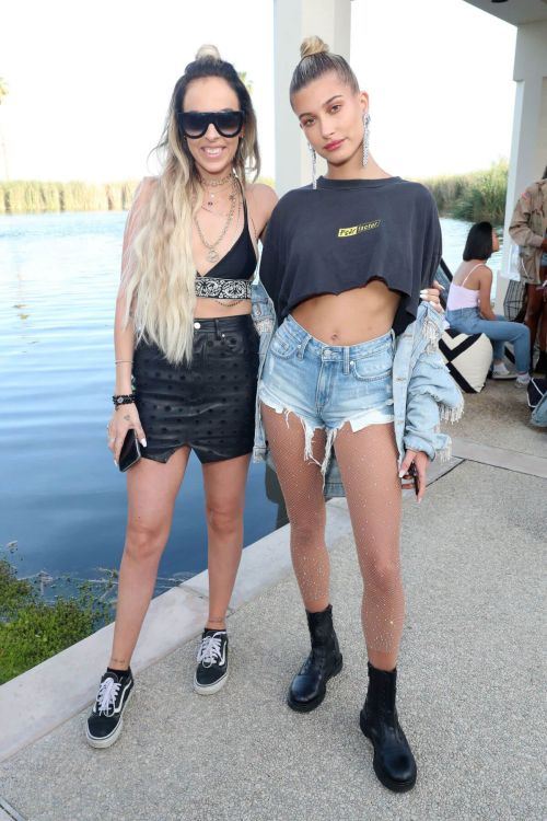 Hailey Rhode Baldwin at Revolve Festival Day 2 at Coachella Valley Festival in Indio 5