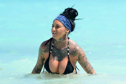 Jemma Lucy Stills in Bikini at a Beach in Span 5