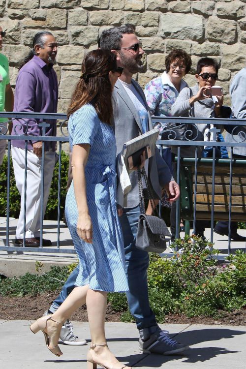 Jennifer Garner and Ben Affleck Leaves Church in Pacific Palisades 2