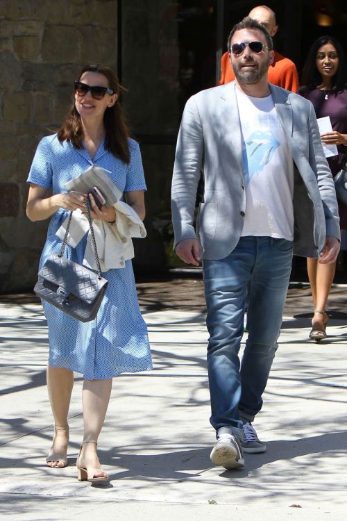 Jennifer Garner and Ben Affleck Leaves Church in Pacific Palisades 6