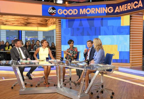 Jennifer Hudson Stills on the Set of Good Morning America 3