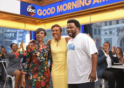 Jennifer Hudson Stills on the Set of Good Morning America 5