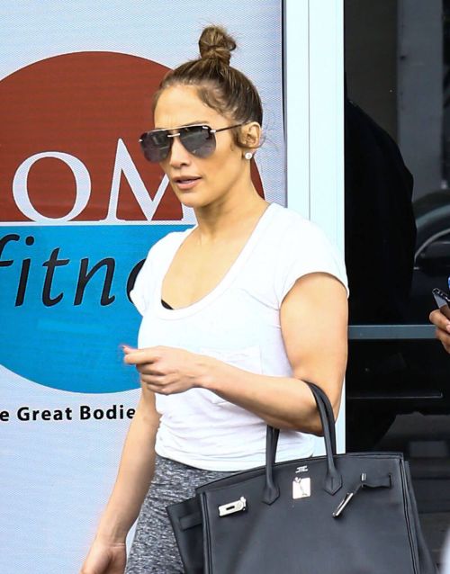 Jennifer Lopez and Alex Rodriguez Leaves a Gym in Miami 14