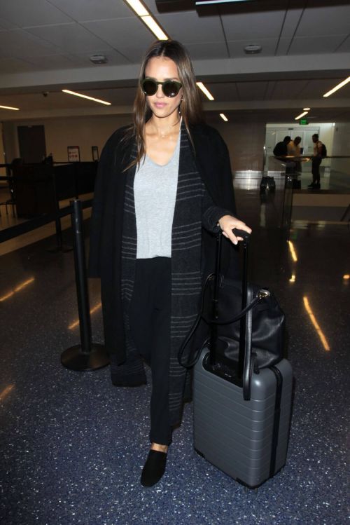 Jessica Alba Stills at Los Angeles International Airport 1