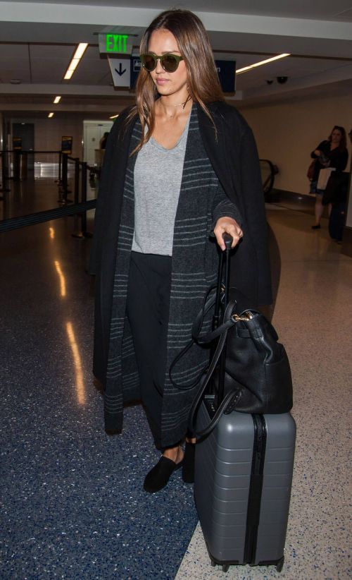 Jessica Alba Stills at Los Angeles International Airport 7