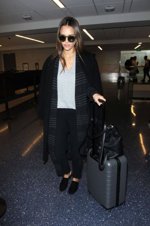 Jessica Alba Stills at Los Angeles International Airport 14