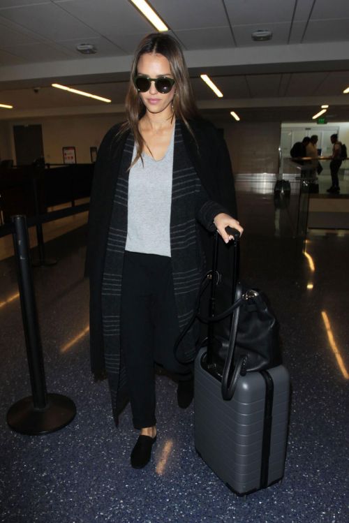 Jessica Alba Stills at Los Angeles International Airport 16