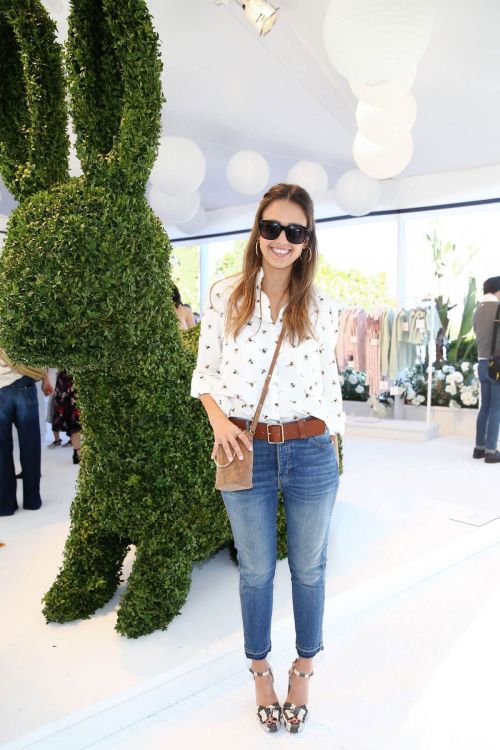 Jessica Alba Stills at Victoria Beckham for Target Garden Party in Los Angeles 3