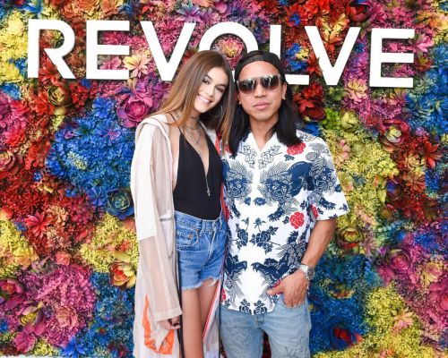 Kaia Jordan Gerber at Revolve Desert House at 2017 Coachella in Indio 5