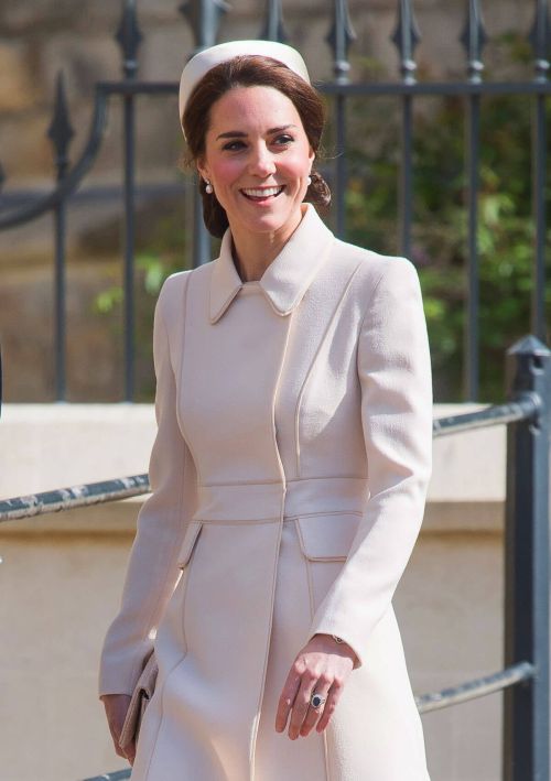 Kate Middleton Stills at Easter Sunday Church Service in Windsor 2