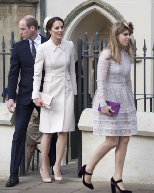 Kate Middleton Stills at Easter Sunday Church Service in Windsor 6