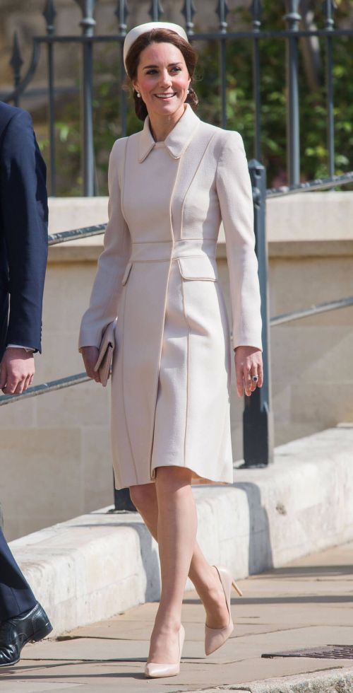 Kate Middleton Stills at Easter Sunday Church Service in Windsor 9