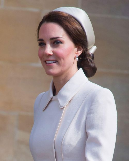 Kate Middleton Stills at Easter Sunday Church Service in Windsor 11