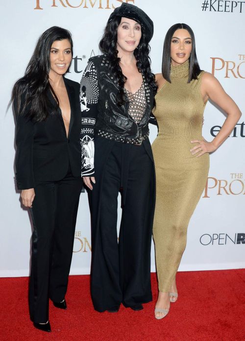 Kim Kardashian Stills at The Promise Premiere in Hollywood 6