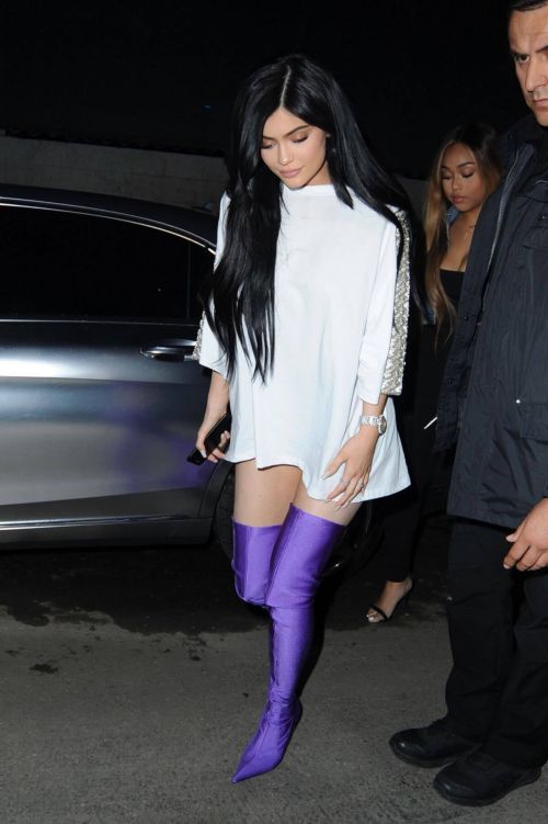 Kylie Jenner at Pretty Little Thing Shape x Stassie Launch Party in Hollywood 3