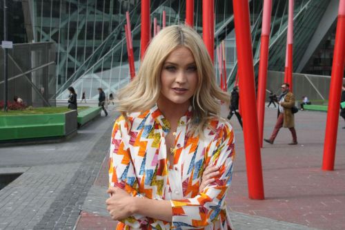 Laura Whitmore Stills at Not Dead Enough Photocall in Dublin 6