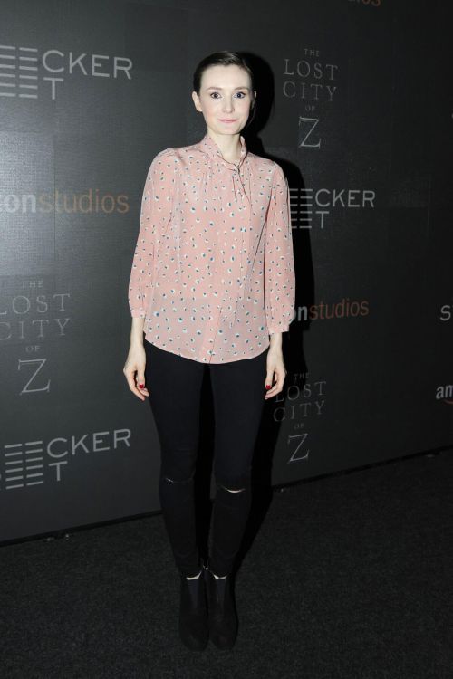 Libby Woodbridge Stills at The Lost City of Z Screening in New York 1