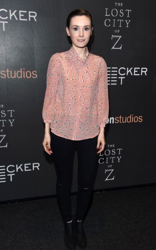 Libby Woodbridge Stills at The Lost City of Z Screening in New York 2