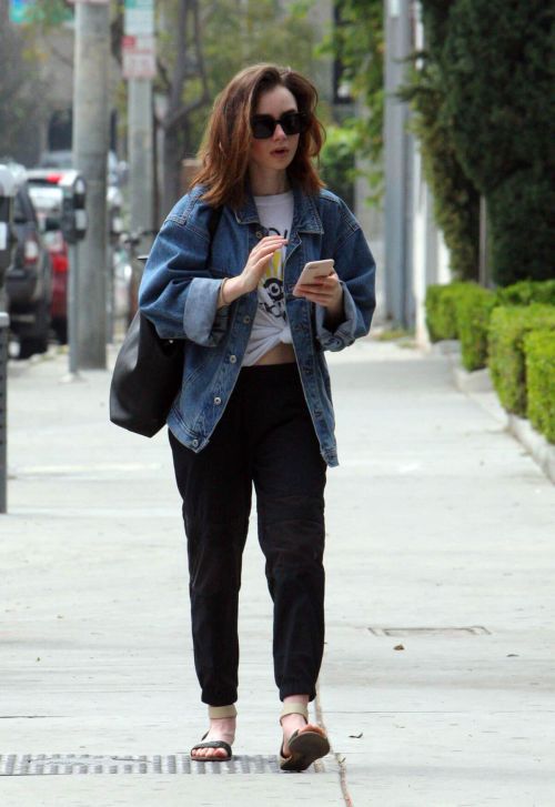 Lily Collins Shopping Out in Beverly Hills 4