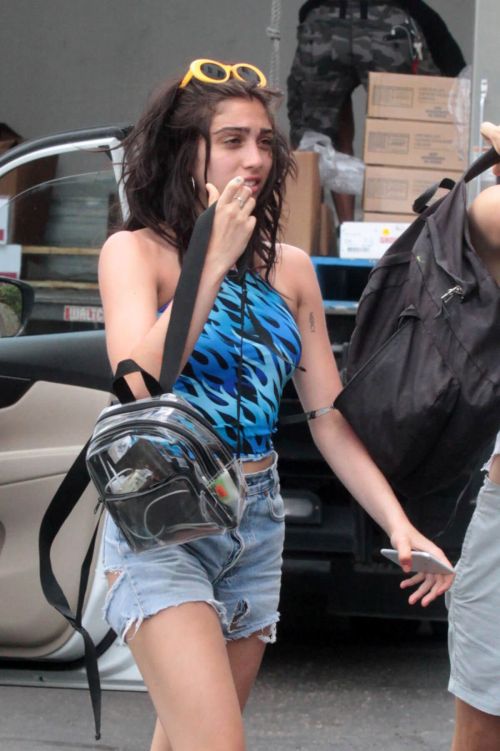 Lourdes Leon Stills in Cutoff Out in Miami 3