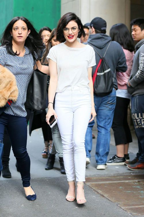 Lucy Hale Out and About in New York 1