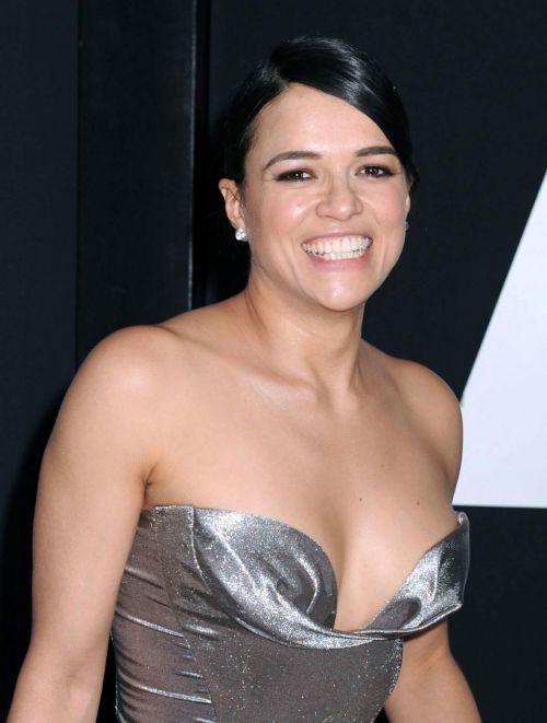 Michelle Rodriguez Stills at The Fate of the Furious Premiere in New York