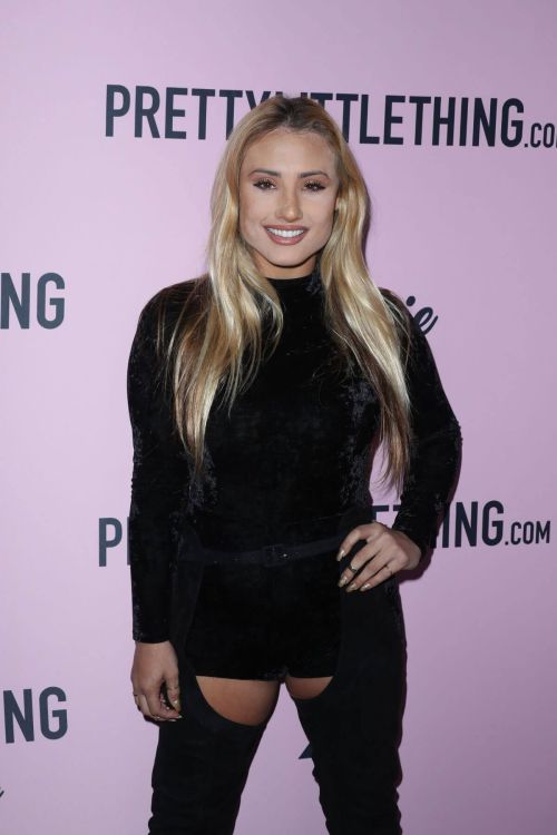 Montana Tucker at Pretty Little Thing Shape x Stassie Launch Party in Hollywood