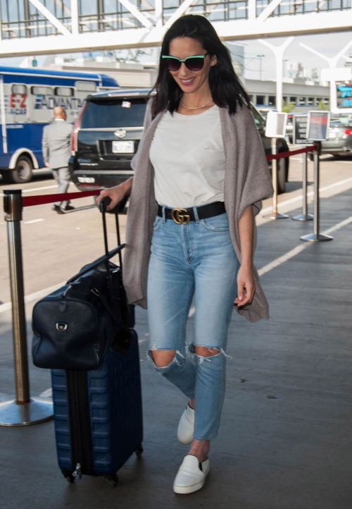 Olivia Munn Stills at Los Angeles International Airport 1