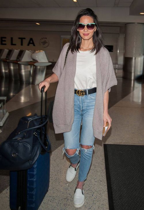 Olivia Munn Stills at Los Angeles International Airport 4