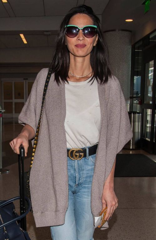 Olivia Munn Stills at Los Angeles International Airport 5