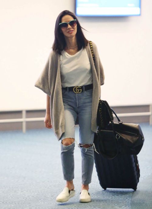 Olivia Munn Stills at Vancouver International Airport 8