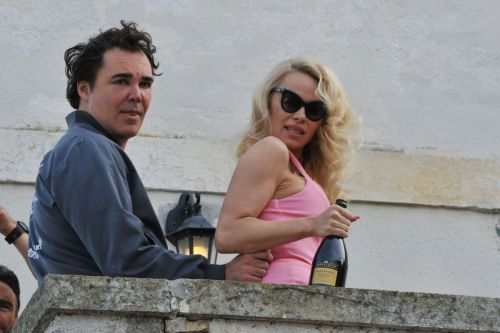 Pamela Anderson and David LaChapelle Stills Out in Venice 3