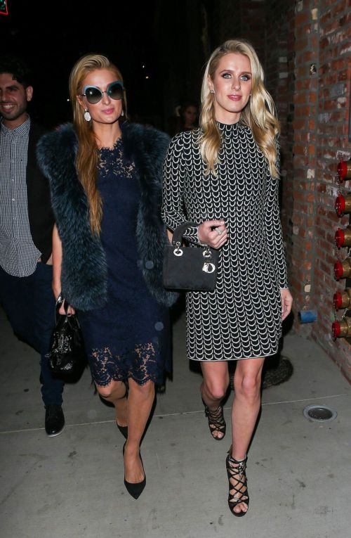 Paris Hilton and Nicky Hilton at Tao Beauty & Essex in Hollywood 6