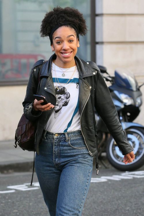 Pearl Mackie Stills at BBC Radio 2 Studios in London 1