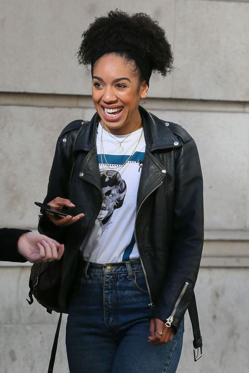 Pearl Mackie Stills at BBC Radio 2 Studios in London 4