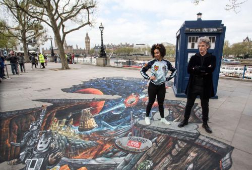 Pearl Mackie Stills at Doctor Who Cast Promotions at Southbank 3